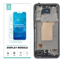 IKREA Pantalla completa con marco para Samsung Galaxy A35 5G A356 navy OLED