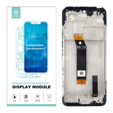 IKREA Pantalla completa con marco para Xiaomi Redmi 10 5G/Poco M5 4G negra original China(Assembled)