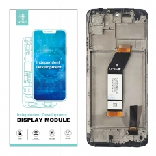 IKREA Pantalla completa con marco para Xiaomi Redmi 10 2021 21061119AG negra original China(Assembled)