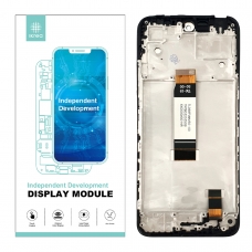 IKREA Pantalla completa con marco para Xiaomi Redmi 12 negra Tianma original China(Assembled)