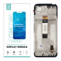 IKREA Pantalla completa con marco para Xiaomi Redmi 13 4G negra original China(Assembled)