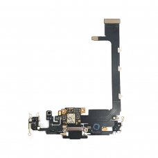 Flex con conector de carga datos y ic lightning negro para iPhone 11 Pro Max A2218