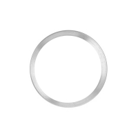 Anillo metálico blanco de cámara trasera para iPhone 11 Pro/iPhone 11 Pro Max