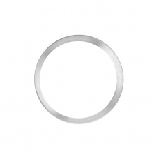 Anillo metálico blanco de cámara trasera para iPhone 11 Pro/iPhone 11 Pro Max