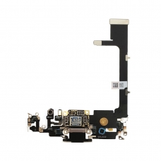 Flex con conector de carga datos y ic lightning negro para iPhone 11 Pro A2215