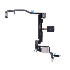 Pulsador lateral de encendido micrófono y flash trasero para iPhone 11 Pro A2215 compatible