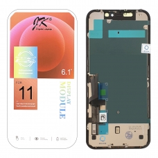 Pantalla completa para iPhone 11 negra dura JK IN-CELL