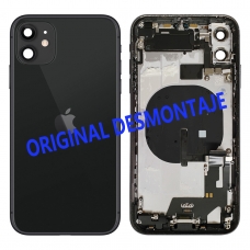 Chasis con piezas para iPhone 11 negro original desmontaje