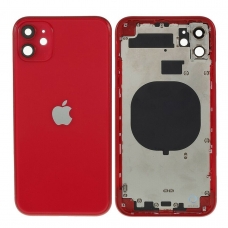 Chasis rojo sin piezas para iPhone 11 