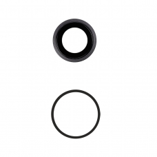 Embellecedor con anillo de cámara trasera para iPhone 11 negro
