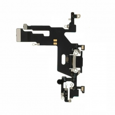 Flex con conector de carga datos y accesorios lightning negro para iPhone 11 A2221 original desmontaje