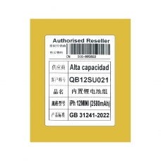 Batería A2471 para iPhone 12 Mini 2580mAh/3.85V/Li-Ion Alta Capacidad