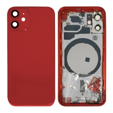 Chasis rojo sin pieza para iPhone 12 mini 5.4
