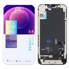 Pantalla completa para iPhone 12 Mini negra JK IN-CELL