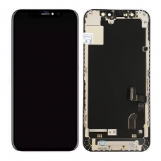 Pantalla completa para iPhone 12 Mini negra original reparada