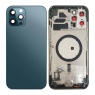 Chasis azul pacífico sin piezas para iPhone 12 Pro Max 6.7