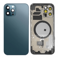 Chasis azul pacífico sin piezas para iPhone 12 Pro 6.1
