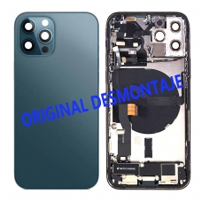 Chasis con piezas para iPhone 12 Pro 6.1 azul original desmontaje
