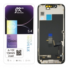 Pantalla completa para iPhone 13 Mini negra dura JK IN-CELL