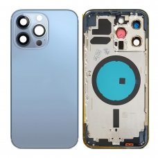 Chasis trasero azul para iPhone 13 Pro Max