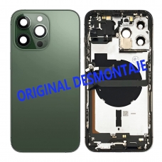 Chasis trasero con piezas para iPhone 13 Pro Max verde original desmontaje