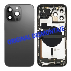 Chasis trasero con piezas para iPhone 13 Pro Max negro original desmontaje