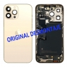 Chasis trasero con piezas y batería para iPhone 14 Pro Max oro original desmontaje