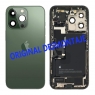 Chasis trasero con piezas y batería para iPhone 13 Pro verde original desmontaje