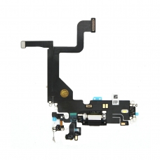 Flex con conector de carga y accesorios para iPhone 13 Pro negro compatible