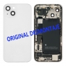 Chasis trasero con piezas y batería para iPhone 13 blanco original desmontaje