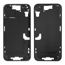 Carcasa intermedia con bandeja SIM y botones para iPhone 15 Plus negra
