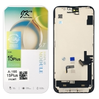 Pantalla completa para iPhone 15 Plus negra JK IN-CELL