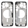 Carcasa intermedia con bandeja SIM y botones para iPhone 15 Pro Max negra