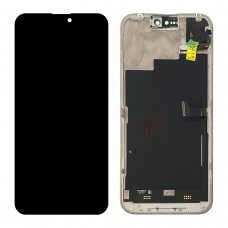 Pantalla completa original reparada para iPhone 15 Pro Max negra