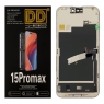 Pantalla completa para iPhone 15 Pro Max negra OLED(DD)