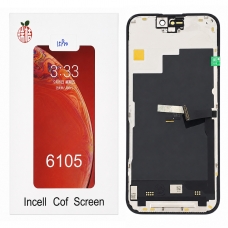 Pantalla completa para iPhone 15 Pro negra incell DURA(RJ)