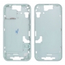 Carcasa intermedia con bandeja SIM y botones para iPhone 15 azul
