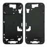 Carcasa intermedia con bandeja SIM y botones para iPhone 15 negra