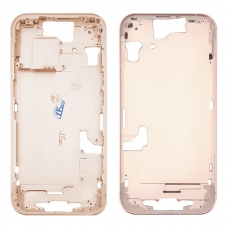 Carcasa intermedia con bandeja SIM y botones para iPhone 15 rosa