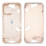 Carcasa intermedia con bandeja SIM y botones para iPhone 15 rosa