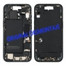 Carcasa intermedia con batería para iPhone 15 negra original desmontaje