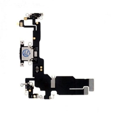 Flex con conector de carga tipo-c negro para iPhone 15 A3090 original