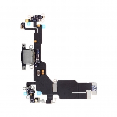 Flex con conector de carga tipo-c negro para iPhone 15 A3090 