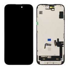 Pantalla completa para iPhone 15 negra JK IN-CELL