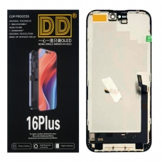 Pantalla completa para iPhone 16 Plus negra SOFT OLED(DD)