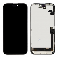 Pantalla completa para iPhone 16 Plus negra original reparada