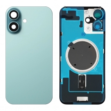 Tapa trasera con soporte para iPhone 16 Plus verde