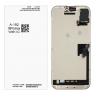 Pantalla completa con ic para iPhone 16 Pro Max negra original(Service Pack)