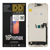 Pantalla completa para iPhone 16 Pro Max negra HARD OLED(DD)