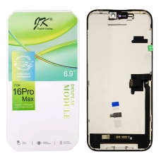 Pantalla completa para iPhone 16 Pro Max negra dura JK IN-CELL